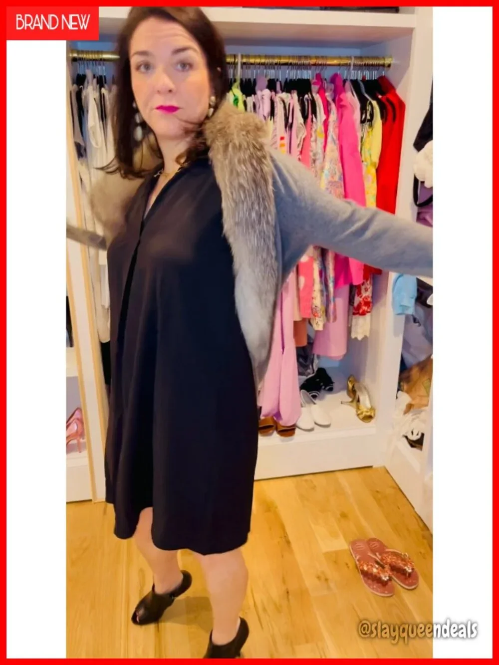 Women's Sleeveless V-Neck Swing Dress Casual Short Dress